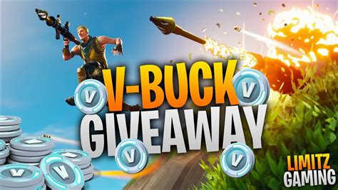 Fortnite Battle Royale V Buck Giveaway Tonight Playing Wsubs Ps4