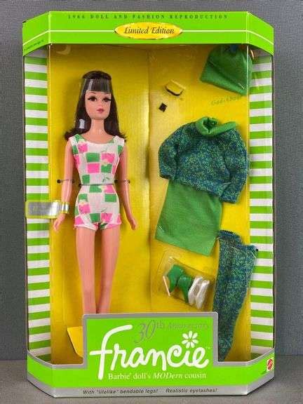 Mattel 30th Anniversary Francie Fashion Doll Matthew Bullock Auctioneers