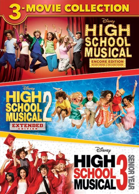 High School Musical 3 Movie Collection Dvd Big Apple Buddy