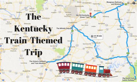 This Dreamy Train Themed Trip Through Kentucky Will Take You On The