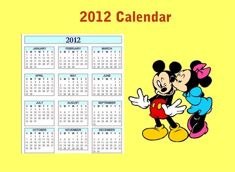 Disney Calendar 2024 Printable Calendar 2024