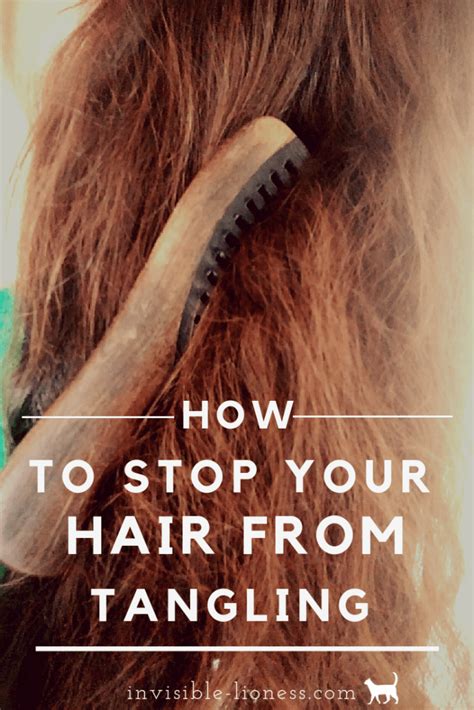 How To Keep Hair From Tangling Throughout The Day And Night