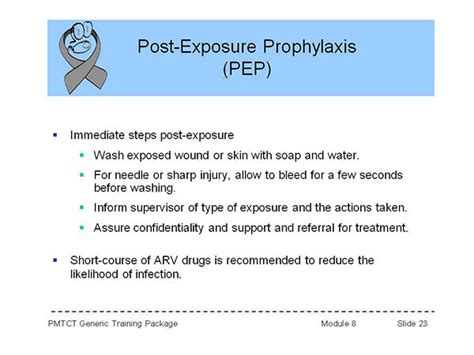 Cdc Recommendations For Postexposure Prophylaxis Following Occupational
