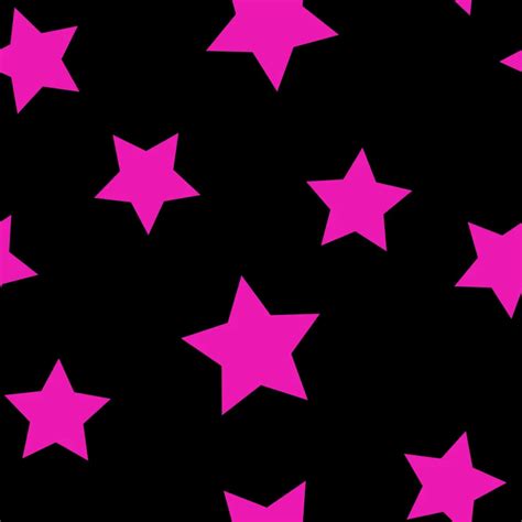 Download Pink Stars On Black Background