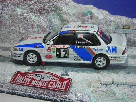 mitsubishi galant vr 4 rallye automobile de monte carlo 1990 gerber thul ixo rac231 1 43