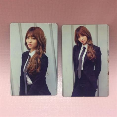 Twice Fan Meeting Once Begins Official Photocard Set B Ver Black
