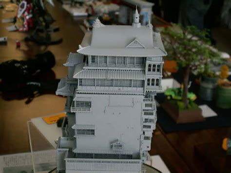 Incredible Spirited Away Bath House Modeled By Japanese Sculptor