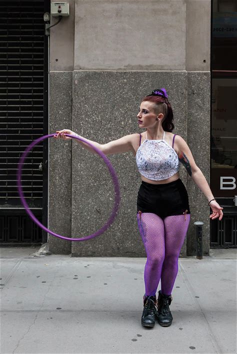New York Dance Parade 52116 Hula Hoop Photograph By Robert Ullmann