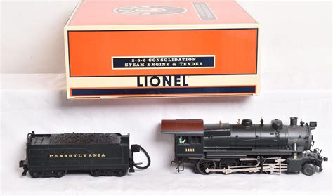 Lionel Pennsylvania 28086 consolidation steam loco & tender