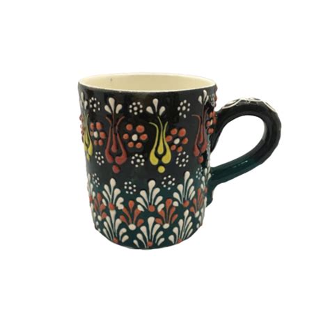 Turkish Ceramic Coffee Mug Pottery Mug Handmade Ceramic Etsy