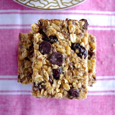 Recipe for high fiber bar. High-Fiber Cranberry Chocolate Granola Bars & An Awake Cereals Giveaway!