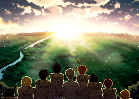 The Promised Neverland Poster By Terpres Neverland Art Wallpaper Pc