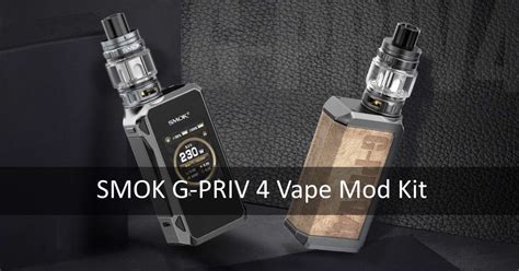 SMOK G PRIV Vape Mod Kit Review
