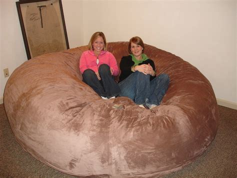 The most comfortable overely priced beanbag chair you will ever sit in. Huge Bean Bag Chair LoveSac Love Sac Comfy Sack Fombag ...