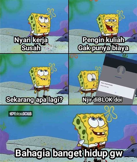 Buku cerita bergambar cergam pajak kita wwwilustrasinet via. Konyol Abis! 10 Meme Lucu Spongebob Ini Bisa Bikin Kamu ...