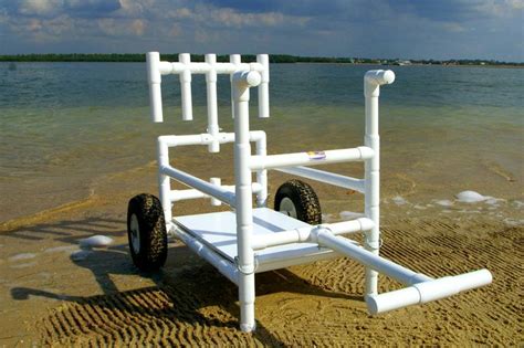 Pin By Jonathan Medford On Pvc Creations Beach Cart Fishing Cart