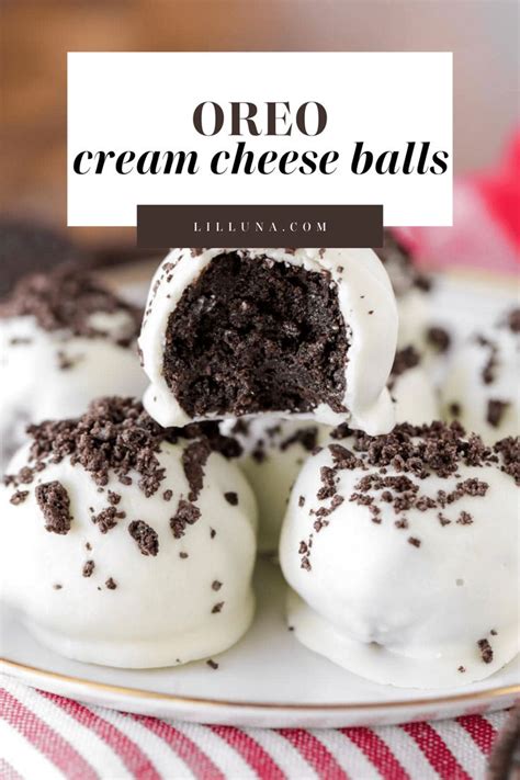 Oreo Cream Cheese Balls Recipe Cream Cheese Balls Recipe Cake Ball