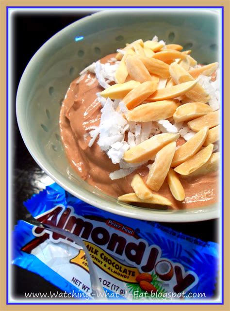 Watching What I Eat Almond Coconut Joy Greek Yogurt ~ great for