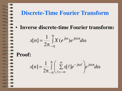 Ppt Chapter 3 Discrete Time Fourier Transform Powerpoint Presentation