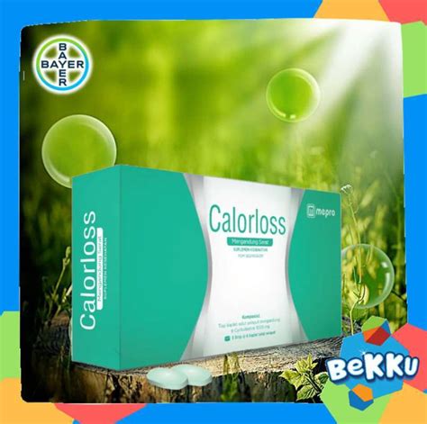 Promo Calorloss 30 Tablet Obat Pelangsing Diet Detoks Bekku Diskon