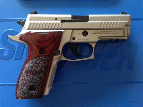 Sig Sauer P229 Stainless Elite With Rosewood Gr For Sale