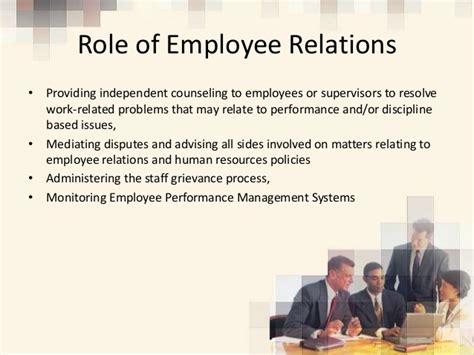 What is an employee relations job? Employee Relations