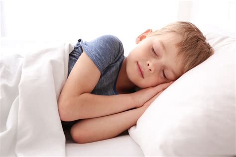 Sleeping Boy In Bed Wyoming Department Of Health