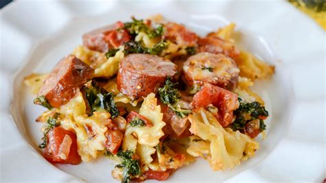 ● for more recipes on ann's entitled. Cheesy Sausage Pasta Bake | Once A Month Meals