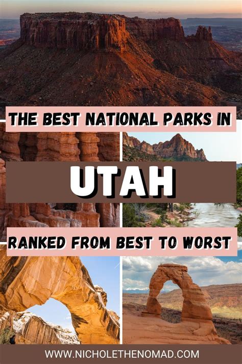 The Best Utah National Parks Ranked From Best To Worst Utah National