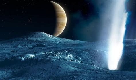 Jupiters Europa Could Still Have Volcanic Activity Which Seeds Alien