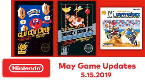 Nintendo Entertainment System May Game Updates