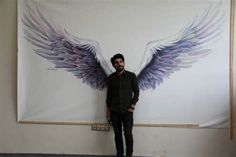 Angel Wings Painting By Mürsel Akyüz Saatchi Art