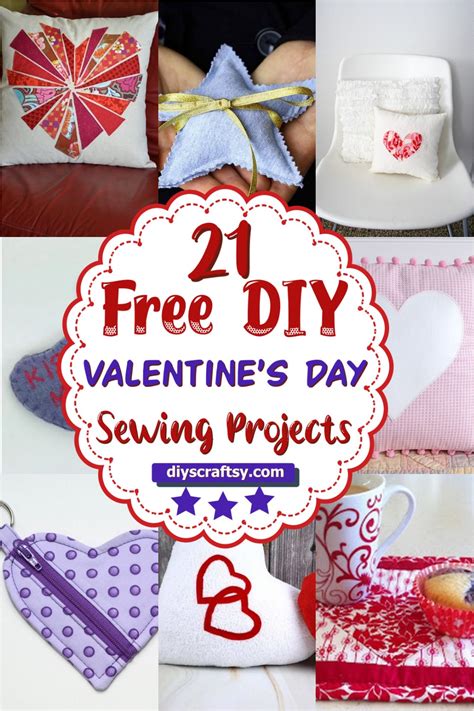 21 Free Valentines Day Sewing Projects Diyscraftsy