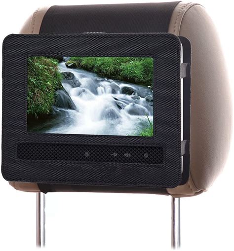 Amazon Com Portable Car DVD Player Headrest Mount Holder Inch Swivel And Flip Car DVD