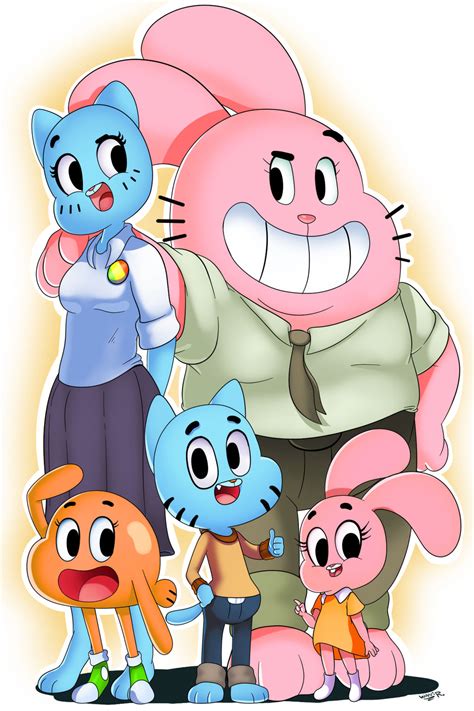 the amazing world of gumball favourites by adwinalicius on deviantart