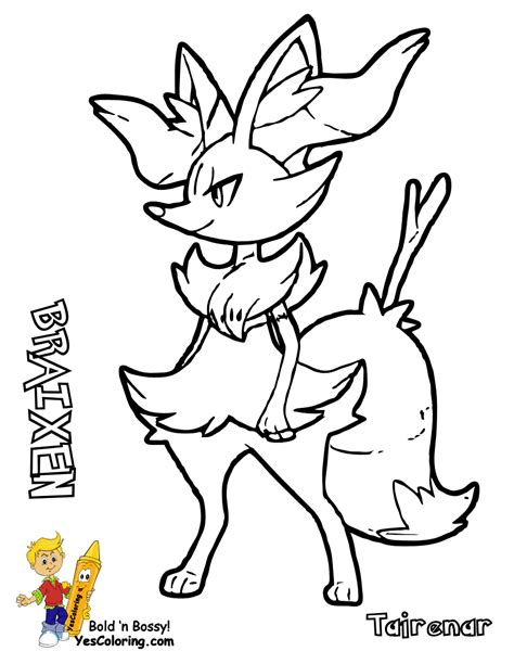Pokemon Xy Printable Coloring Pages High Quality Coloring Pages