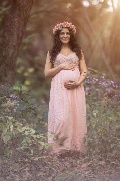 Pink Maternity Dress Maternity Gown Baby Shower Dress Etsy Maternity Dresses Photography
