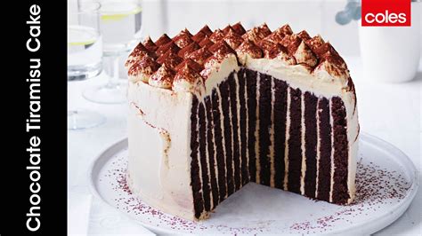 Chocolate Tiramisu Cake Youtube