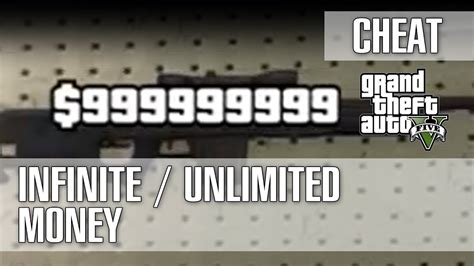 Grand Theft Auto 5 Gta 5 Infinite Unlimited Money Cheat No Trick [cheat Hack] Youtube