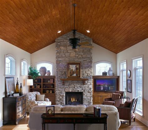 Natural Wood Ceiling Planks Homesfeed