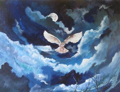 Night Owl Painting At Explore Collection Of Night