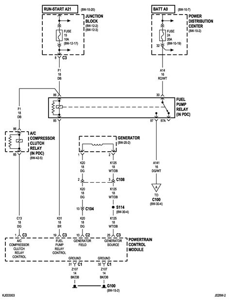 2002 to 2003 jeep cherokee kj liberty 3 7l 2 4l fuel pump repair. 2006 Jeep Liberty Starter Wiring Diagram Pics | Wiring Collection