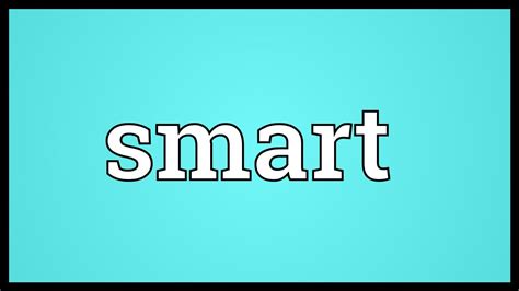 Significado Da Palavra Smart