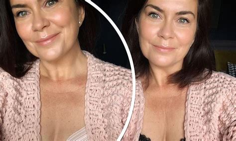 Amanda Lamb 48 Looks Radiant As She Flaunts Her Ample Cleavage In