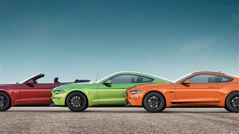Ford Mustang Range Scores New Colours And Enhancement Pack
