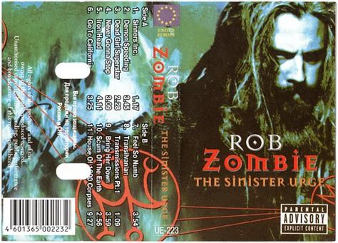 Rob Zombie The Sinister Urge 2001 Covers