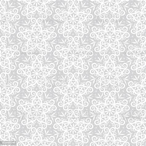 White Lace Pattern Stock Illustration Download Image Now Lace