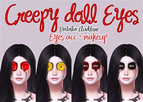 Creepy Doll Eyes Doll Eyes Sims 4 Nails Sims 4 Gameplay