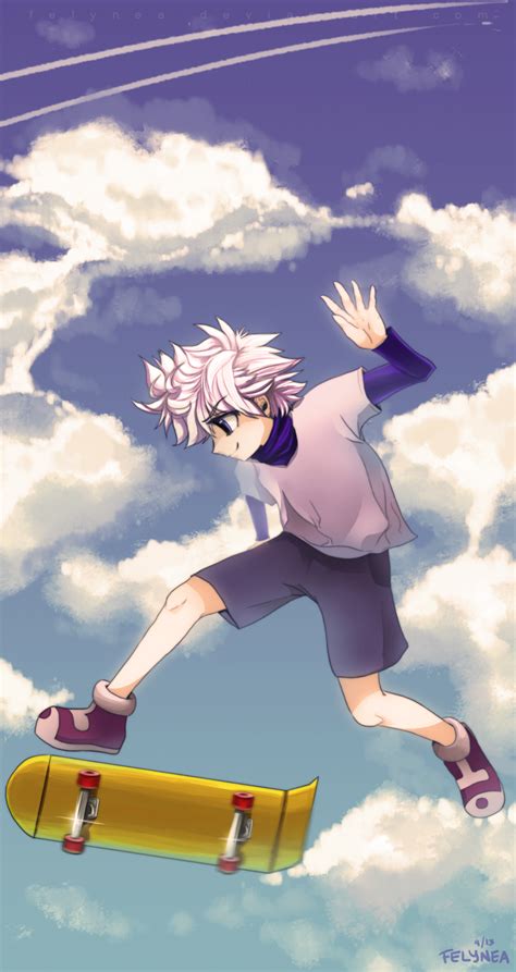 Killua Zoldyck By Felynea On Deviantart