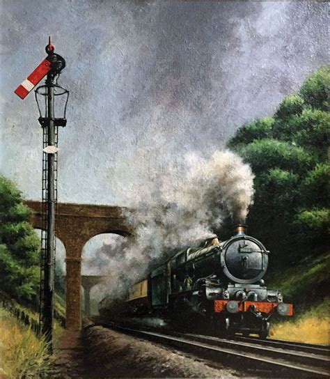Original Paintings By Don Breckon Artist Transport Pictures Steam